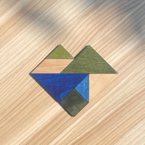 Wooden Story Wooden Story | Houten tangram Cold