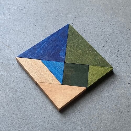 Wooden Story Wooden Story | Houten tangram Cold