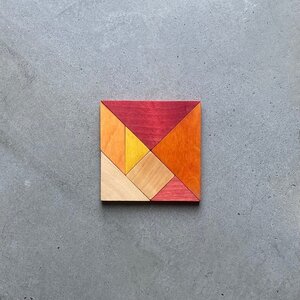 Wooden Story Wooden Story | Houten tangram Warm Wooden Story Wooden Story | Houten tangram Warm