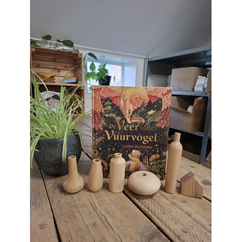 Wooden Story Wooden Story | Houten vaasje Nr. 02 Wooden Story Wooden Story | Houten vaasje Nr. 02