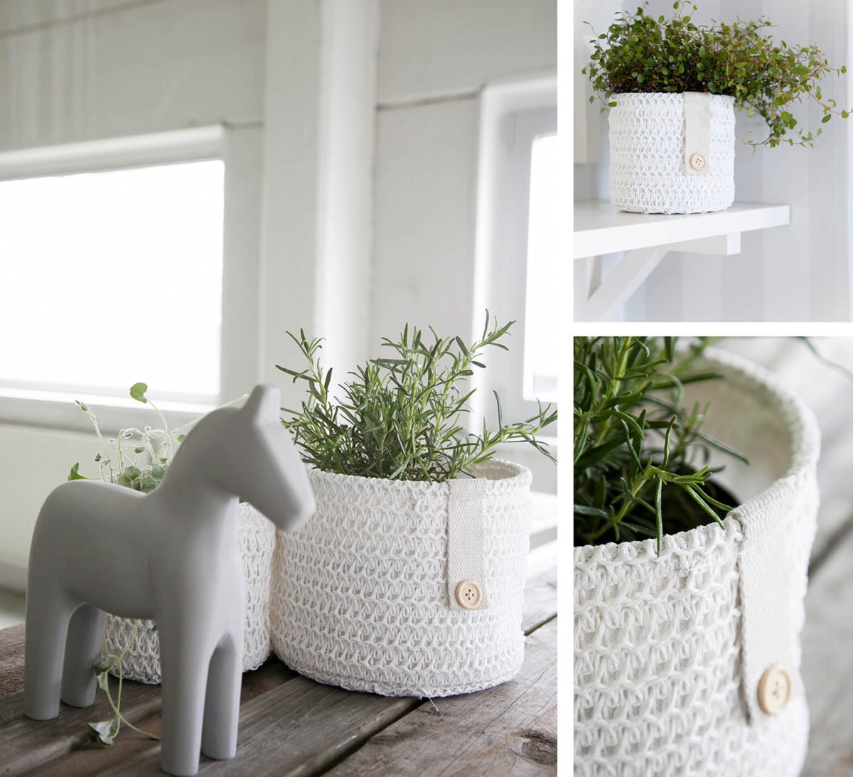 Aufbewahrungskorb 2er Set - Holzwerk Kreativatelier