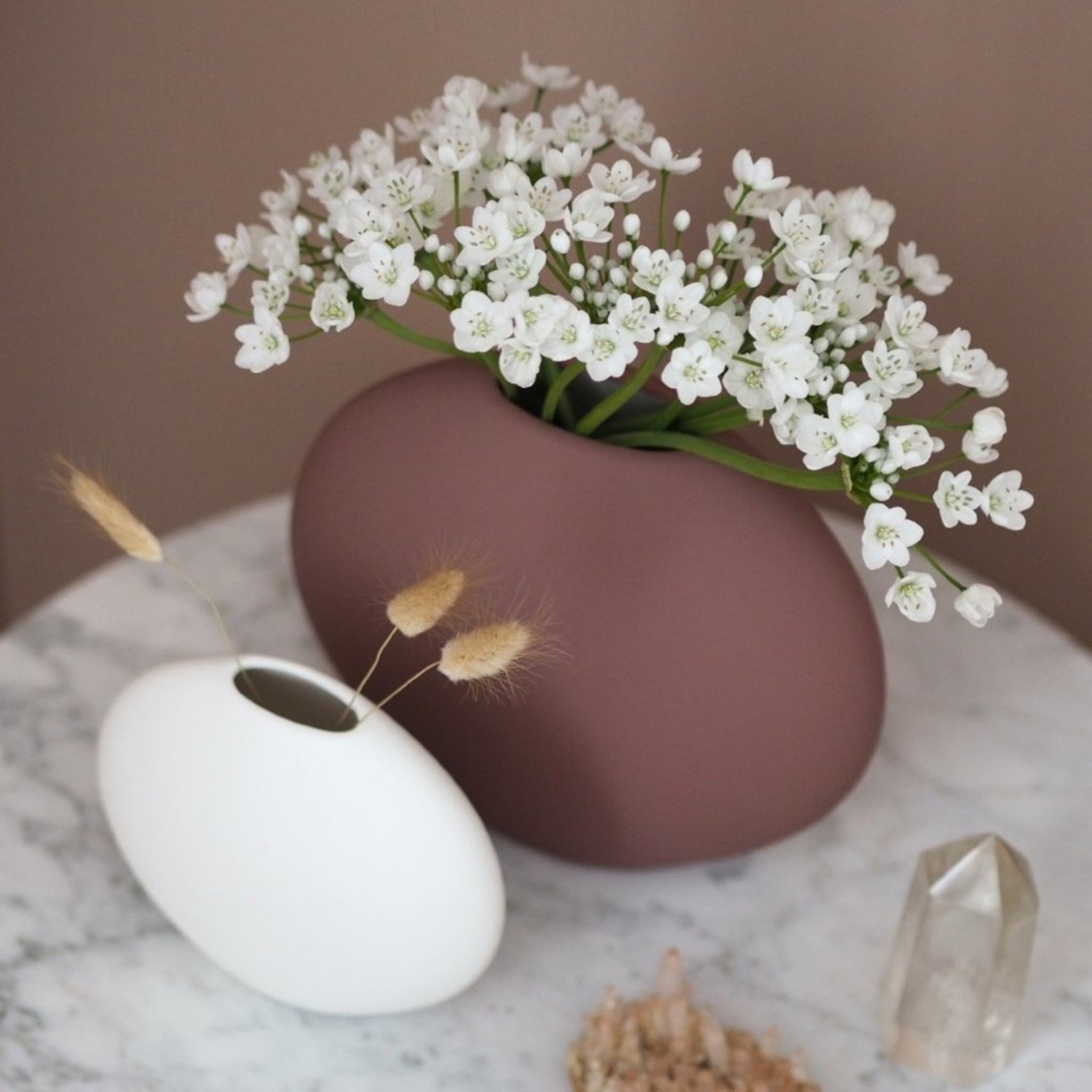 Cooee Design Pastille Vase 20cm Cinder Rose