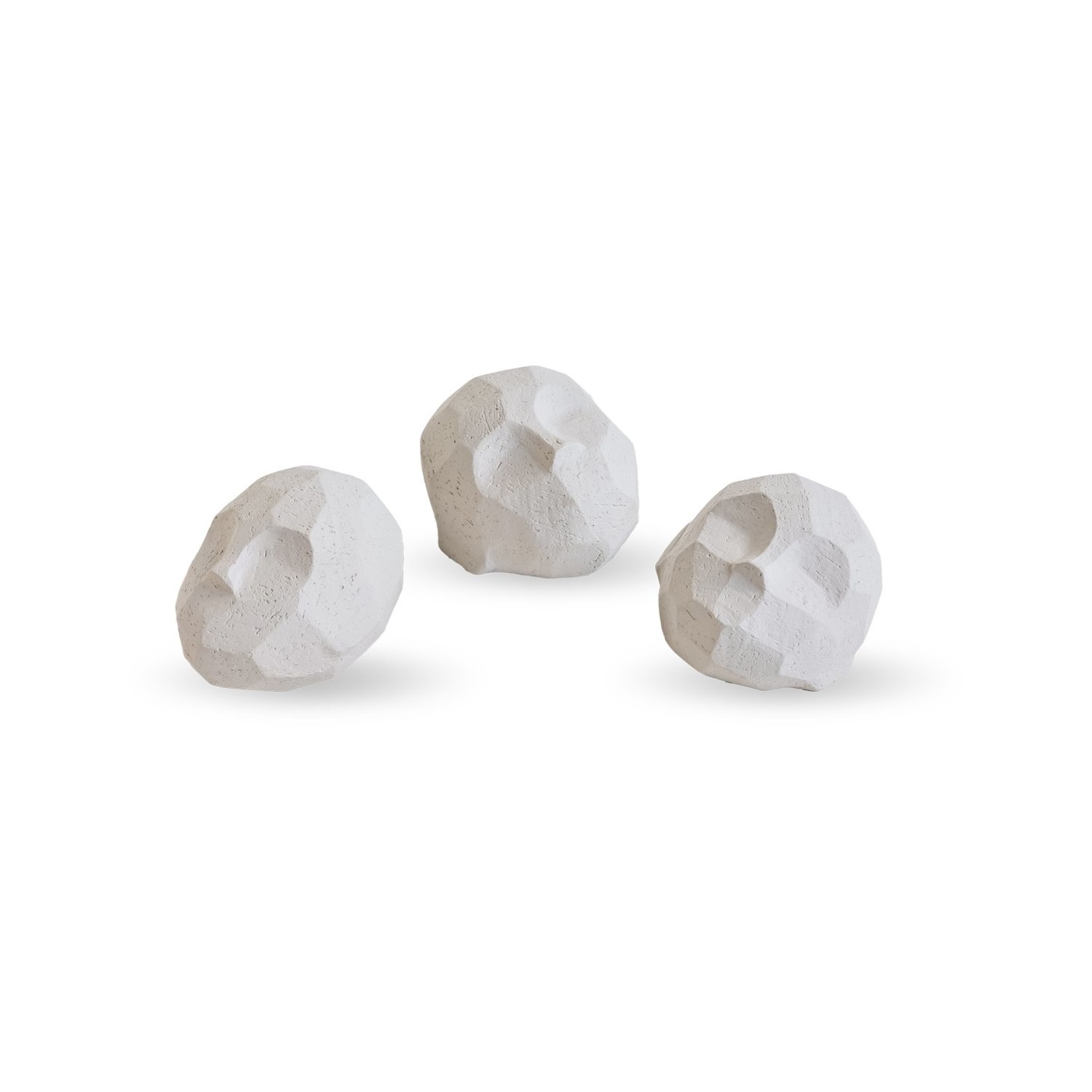 Cooee Design SCULPTURE PEBBLE HEADS LIMESTONE