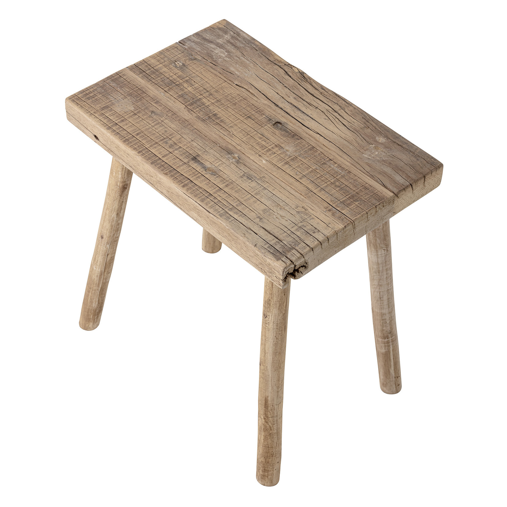 Bloomingville  Bellis Hocker, Natur, Recyceltes Holz