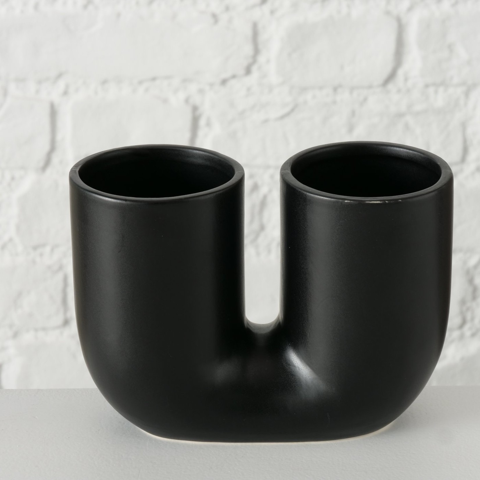 Vase Filicio schwarz