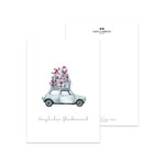 Leo La Douce Postkarte - Geschenkeauto