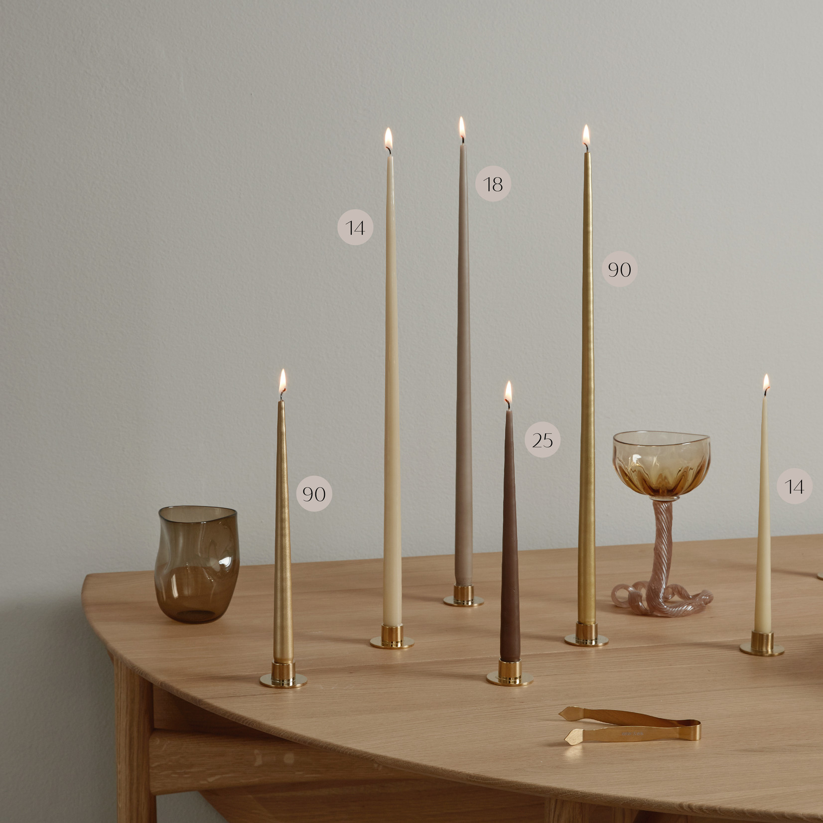 Ester & Erik Ester & Erik Spitzkerzen nouguat extra lang No18