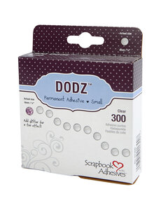 3L Dodz Zelfklevende Dots, d 6 mm, dikte 0,5 mm, 300 stuk/ 1 doos