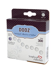 3L Dodz Zelfklevende Dots, d 8 mm, dikte 0,5 mm, medium , 300 stuk/ 1 doos
