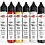 Kaarsversierpen, standaardkleuren, 6x28 ml/ 1 doos