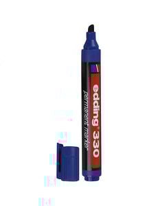  Edding 330 Marker, lijndikte 1-5 mm, blauw, 1 stuk