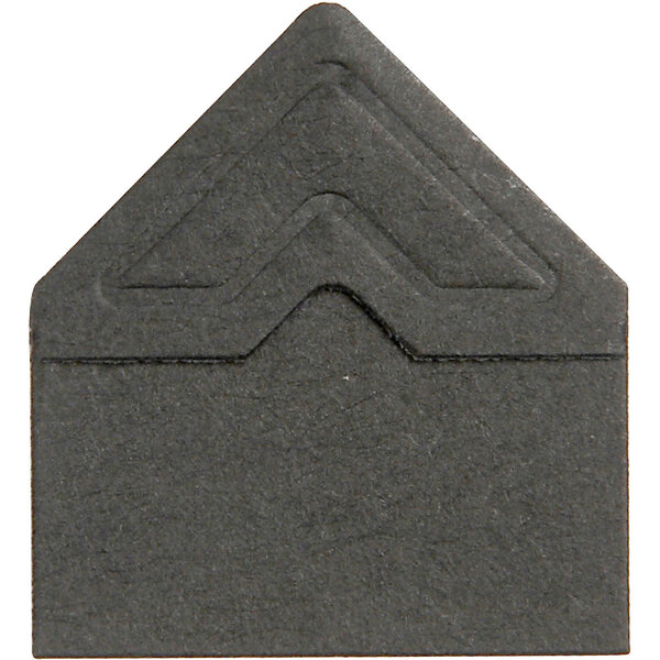 3L Foto hoeken, B: 10 mm, 110 gr, zwart, 108 stuk/ 1 doos