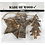 Creativ Company Kerstornamenten, H: 10 cm, B: 8 cm, 3 stuk/ 1 doos
