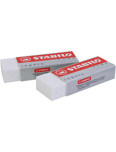  Stabilo Gum, H: 1 cm, L: 6,3 cm, B: 2,3 cm, wit, 20 stuk/ 1 doos