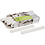 PRIMO Schoolbordkrijt, L: 8 cm, d 10 mm, wit, 10x10 stuk/ 1 doos