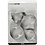Creativ Company Uitsteekvormen, bel, bol, gruppel, prisma, H: 8 cm, 4 stuk/ 1 doos