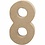 Creativ Company Cijfer, 8, H: 20,2 cm, B: 11 cm, dikte 2,5 cm, 1 stuk