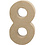 Creativ Company Cijfer, 8, H: 20,2 cm, B: 11 cm, dikte 2,5 cm, 1 stuk