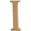 Creativ Company Letter, I, H: 8 cm, dikte 1,5 cm, 1 stuk