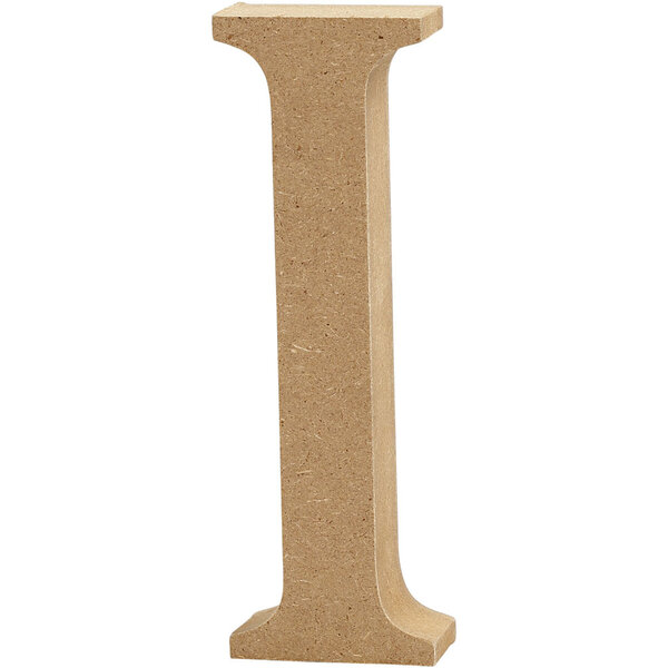 Creativ Company Letter, I, H: 8 cm, dikte 1,5 cm, 1 stuk