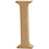 Creativ Company Letter, I, H: 8 cm, dikte 1,5 cm, 1 stuk