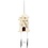 Creativ Company Windgongen, H: 12 cm, D: 7 cm, B: 7 cm, 1 stuk