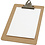 Creativ Company Klembord, A5, afm 19x27x0,3 cm, 1 stuk