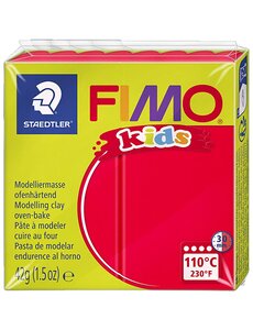 FIMO® FIMO® Kids Boetseerklei, rood, 42 gr/ 1 doos