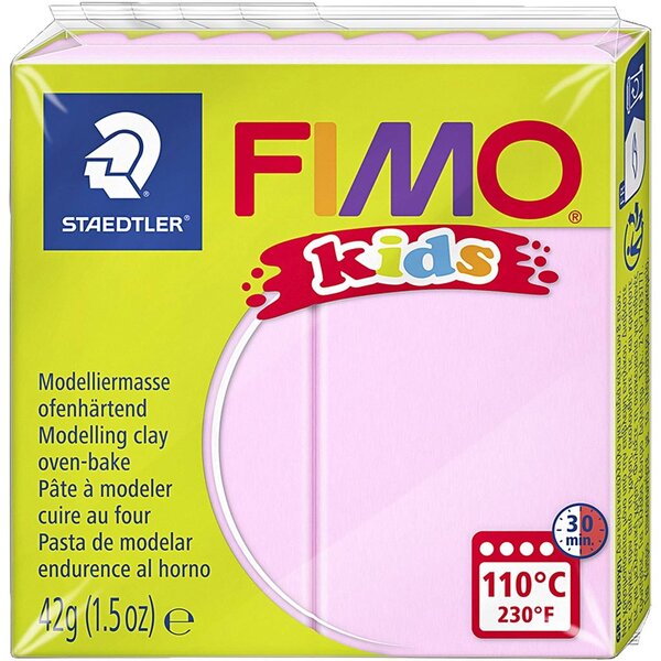FIMO® FIMO® Kids Boetseerklei, roze, 42 gr/ 1 doos