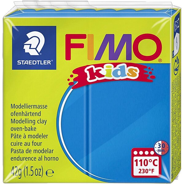 FIMO® FIMO® Kids Boetseerklei, blauw, 42 gr/ 1 doos