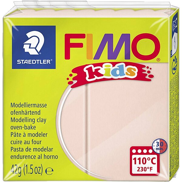 FIMO® FIMO® Kids Boetseerklei, licht beige, 42 gr/ 1 doos