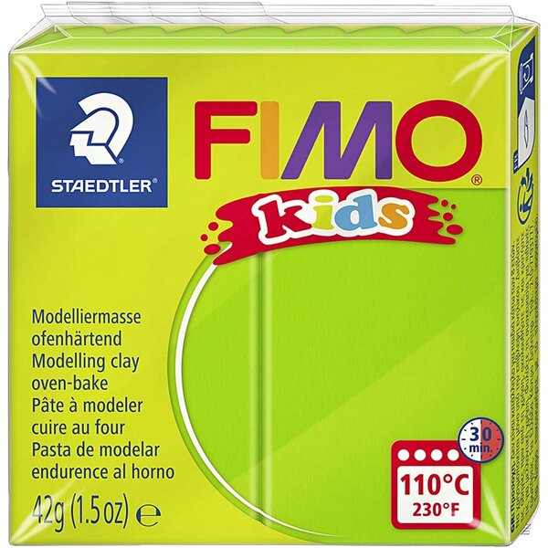 FIMO® FIMO® Kids Boetseerklei, lichtgroen, 42 gr/ 1 doos