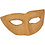 Creativ Company Zorro masker, H: 8 cm, B: 21 cm, 1 stuk