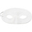 Creativ Company Masker, H: 9,5 cm, B: 18,5 cm, wit, 10 stuk/ 1 doos