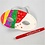 Creativ Company Masker, H: 9,5 cm, B: 18,5 cm, wit, 10 stuk/ 1 doos