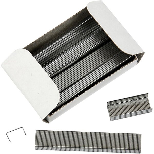 Creativ Company Nietjes, afm 6/4, B: 6 mm, 10x1000 stuk/ 1 doos