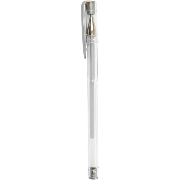 Creativ Company Gelpen, lijndikte 0,8 mm, zilver, 6 stuk/ 1 doos