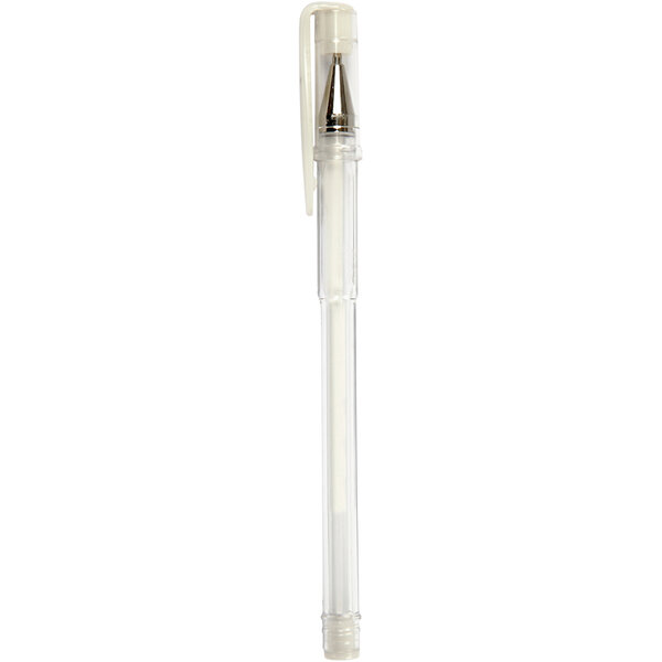 Creativ Company Gelpen, lijndikte 0,8 mm, wit, 6 stuk/ 1 doos