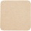Onderzetters, afm 10x10 cm, dikte 3 mm, 6 stuk/ 1 doos