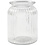 Creativ Company Glazen pot, H: 14,5 cm, d 11 cm, gatgrootte 7 cm, 6 stuk/ 1 doos