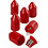 Puntenslijper, H: 8,5 cm, rood, 1 stuk