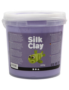 Silk Clay Silk Clay®, paars, 650 gr/ 1 emmer