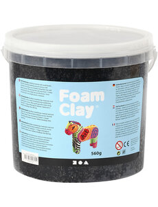 Foam Clay Foam Clay®, zwart, 560 gr/ 1 emmer