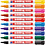 Edding Markers 400, lijndikte 1 mm, diverse kleuren, 10 stuk/ 1 doos
