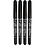 Kalligrafeer Stiften, lijndikte 1,4+2,5+3,6+4,8 mm, zwart, 4 stuk/ 1 doos