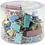 Creativ Company Foldback clips, B: 15-19-25 mm, pastelkleuren, 30 div/ 1 doos