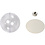 Creativ Company Deco ballen, d 8 cm, transparant, 5 stuk/ 1 doos