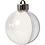 Creativ Company Deco ballen, d 6 cm, transparant, 8 stuk/ 1 doos
