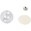 Creativ Company Deco ballen, d 6 cm, transparant, 8 stuk/ 1 doos