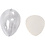 Creativ Company Deco ei, H: 9 cm, 5 set/ 1 doos